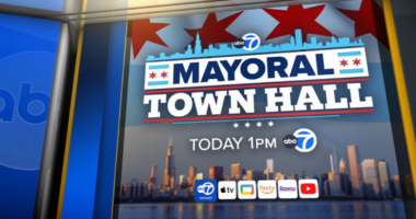 ABC7 Chicago broadcasts, streams Mayoral Town Hall with Brandon Johnson | LIVE