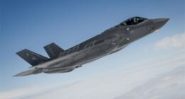 Air Force F-35 crashes near Las Vegas; pilot survives with minor injuries