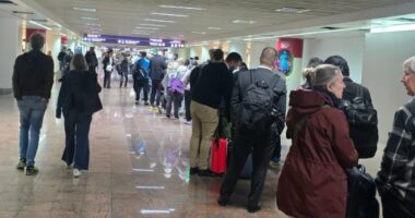 Airlines and airports blame each other as new EU rules spark delays