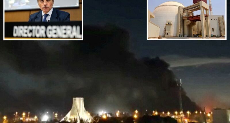 Airstrikes come within 82 yards of Iran's nuclear power plant: UN watchdog