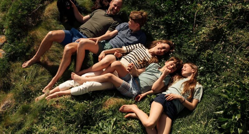 All the details you might have missed from William and Kate's 15th wedding anniversary portrait: From Princess Charlotte's trendy manicure to family's new 'little puppy'