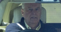 Andrew looks forlorn in Land Rover amid Edward and Sophie 'row'