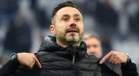 Angry Tottenham fans launch 'No to Roberto De Zerbi' campaign and urge club NOT to replace under pressure interim Igor Tudor with ex-Brighton boss - over manager's defence of controversial exile Mason Greenwood