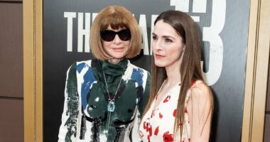 Anna Wintour makes a rare appearance with her daughter Bee Carrozzini
