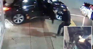 Antioch cop and suspect end up in same car as life-or-death struggle is caught on camera