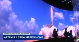 Artemis II: Space lovers across Chicago area eagerly watch splashdown, witness NASA's historic mission around the moon