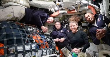 Artemis II leaves Earth's orbit and heads toward the moon