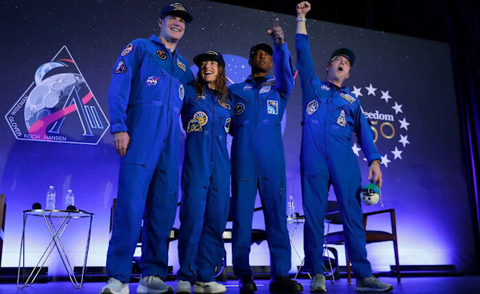 Artemis II's moon-traveling astronauts return home to cheers after a record-breaking trip
