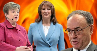 As Rachel Reeves arrives in Washington, yet another crisis overshadows IMF's annual meeting, says ALEX BRUMMER