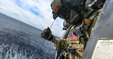 As the Iranians closed in, American troops grabbed the stranded pilot