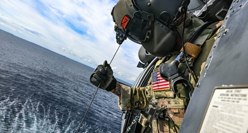 As the Iranians closed in, American troops grabbed the stranded pilot