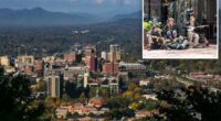Asheville, North Carolina has become a 'scary' mountain city