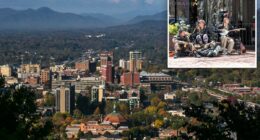 Asheville, North Carolina has become a 'scary' mountain city