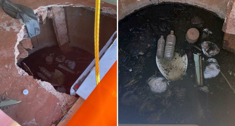 Australian tourist trapped waist-deep in sewage after outback toilet collapses