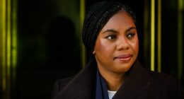 Badenoch swipes at 'childish' Trump and 'preposterous' Christ image