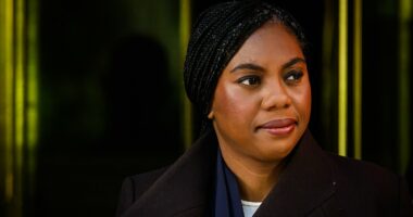 Badenoch swipes at 'childish' Trump and 'preposterous' Christ image