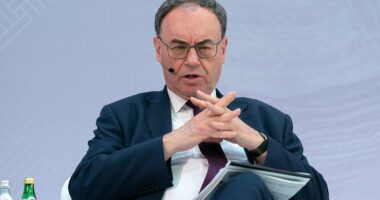 Bank of England chief hints interest rates could rise - but says it will not rush to make the 'difficult' decision