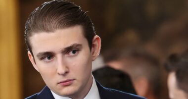 Barron Trump unveils new beverage business venture