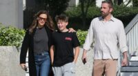 Ben Affleck and Jennifer Garner happily reunite with son Samuel, 14