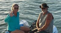 Boater grilled again as police face deadline in missing wife case