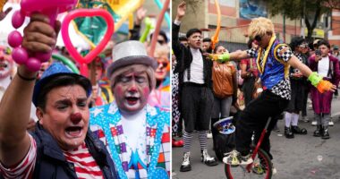 Bolivia's clown union protests government decree that threatens their livelihood