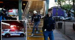Boy, 16, hid gun in sock that pal used to shoot teen on NYC train as victim left paralyzed: sources
