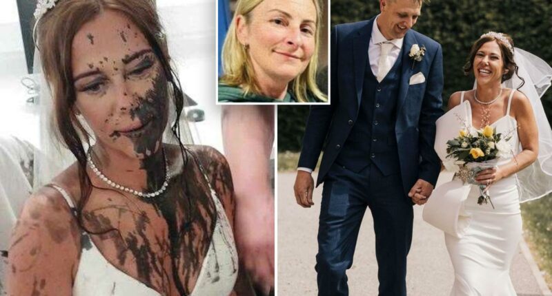 Bride covered in black paint in shocking 'revenge' attack by her new sister-in-law
