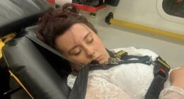 Bride ended up an ambulance after getting drunk on her wedding day