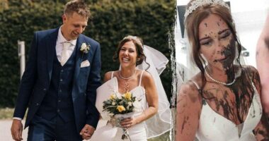 Bride’s sister-in-law douses her in black paint moments before ceremony in horrifying ‘revenge’ attack