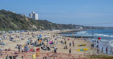 Brits soak up 22C temperatures across beaches, parks and pub gardens