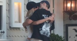 Brooks Nader devours Taron Egerton as romance goes public