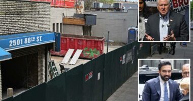 Bruce Blakeman slams 'elitist' Mamdani at site of controversial NYC homeless shelter