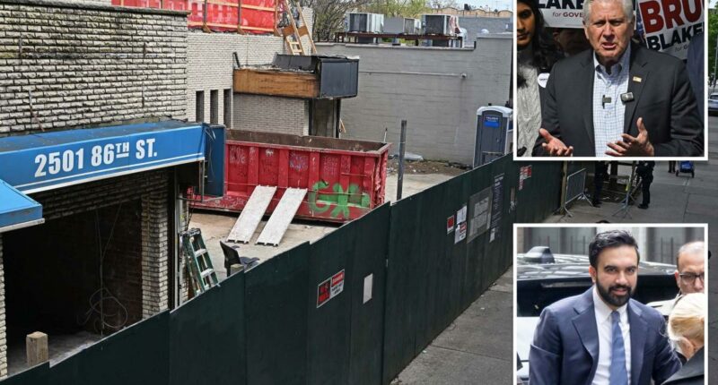 Bruce Blakeman slams 'elitist' Mamdani at site of controversial NYC homeless shelter