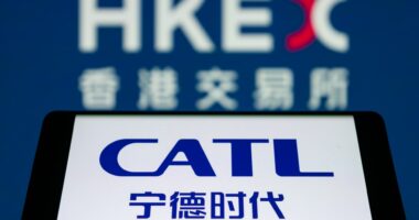 CATL shares slide after $5 billion Hong Kong share placement plan