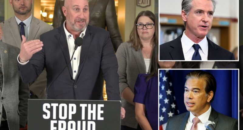 California Republicans call for special legislative session on fraud