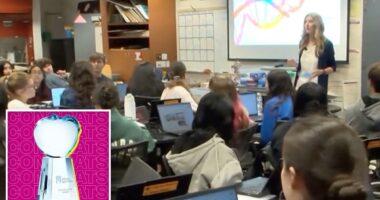 California forensic science teacher Erin Andrade wins Crystal Apple Award