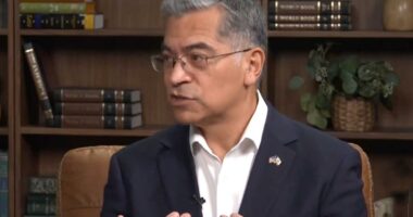 California governor candidate Xavier Becerra squirms as he's grilled on missing millions