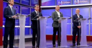 California governor's debate shows why race still a toss-up