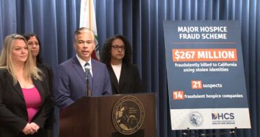 California officials charge 21 people in hospice fraud ring exceeding $250 million