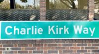 California residents melt down after street renamed Charlie Kirk way