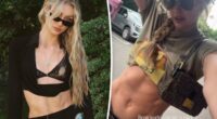 Cameron Brink flaunts abs during eventful Coachella trip