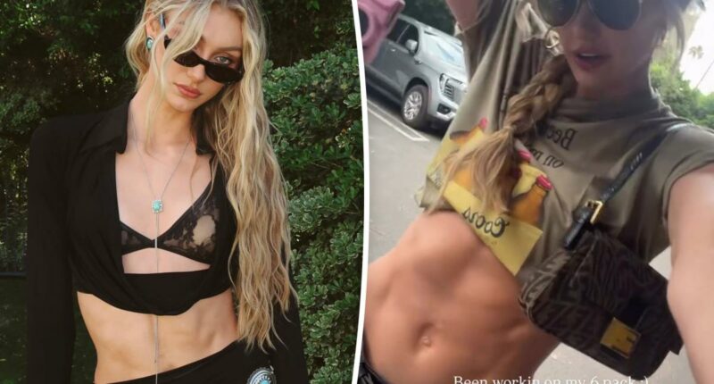 Cameron Brink flaunts abs during eventful Coachella trip