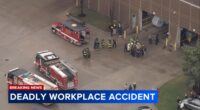 Carol Stream accident today: Worker killed in crane accident at S&S International warehouse at 457 Saint Paul Blvd.