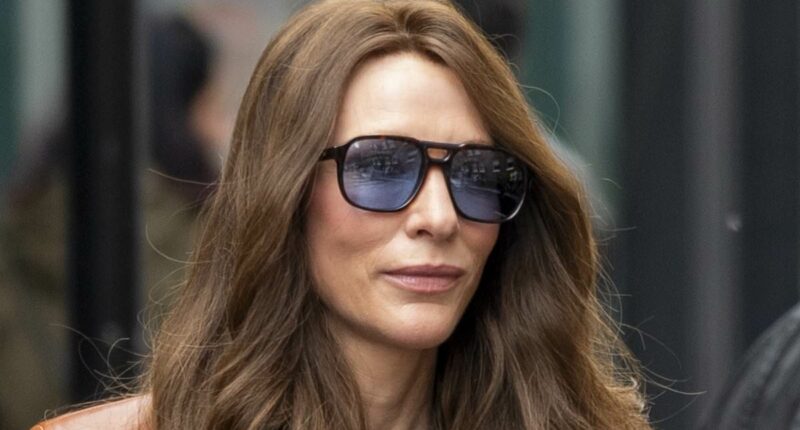 Cate Blanchett looks unrecognisable in a wig while filming Black Bag