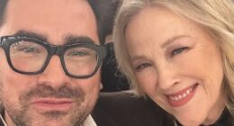 Catherine O'Hara's co-star breaks down during set visit