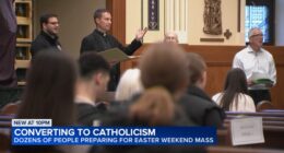 Catholic churches expecting largest number of new members in years this Easter, including in Chicago area