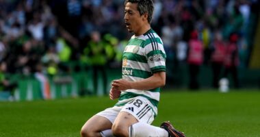 Celtic 3-1 Falkirk: Maeda makes his mark to see Celts turn up the heat on title rivals