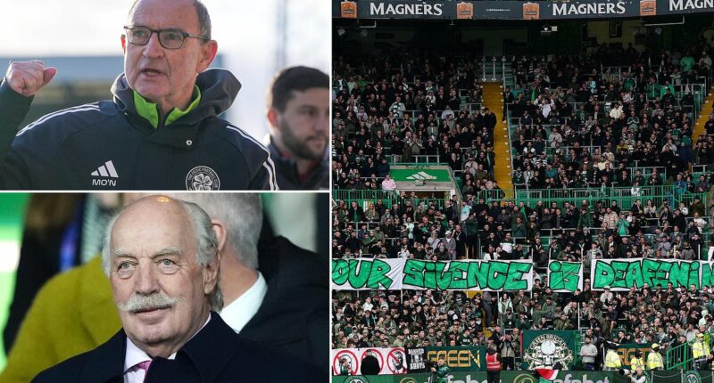 Celtic supporters group puts protests on hold and urges fans to back team until the end of the season