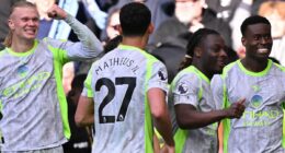 Chelsea 0-3 Man City: Pep Guardiola and his players look in the mood to blow the door Arsenal have left open off its hinges - it's hard not to now see them as title favourites, writes IAN LADYMAN