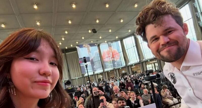 Chess player THANKS World No.1 after he snitched on her